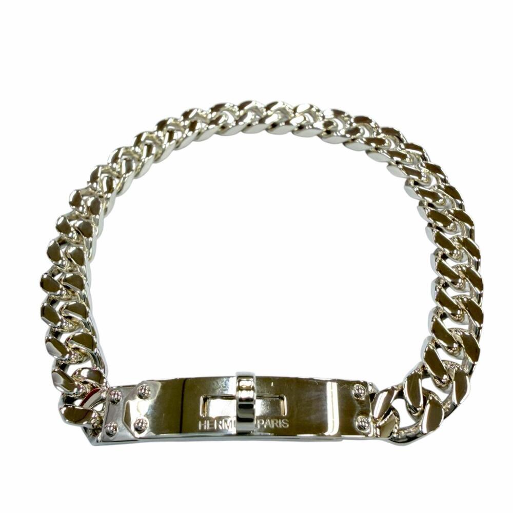 HERMES Silver Charm Bracelet